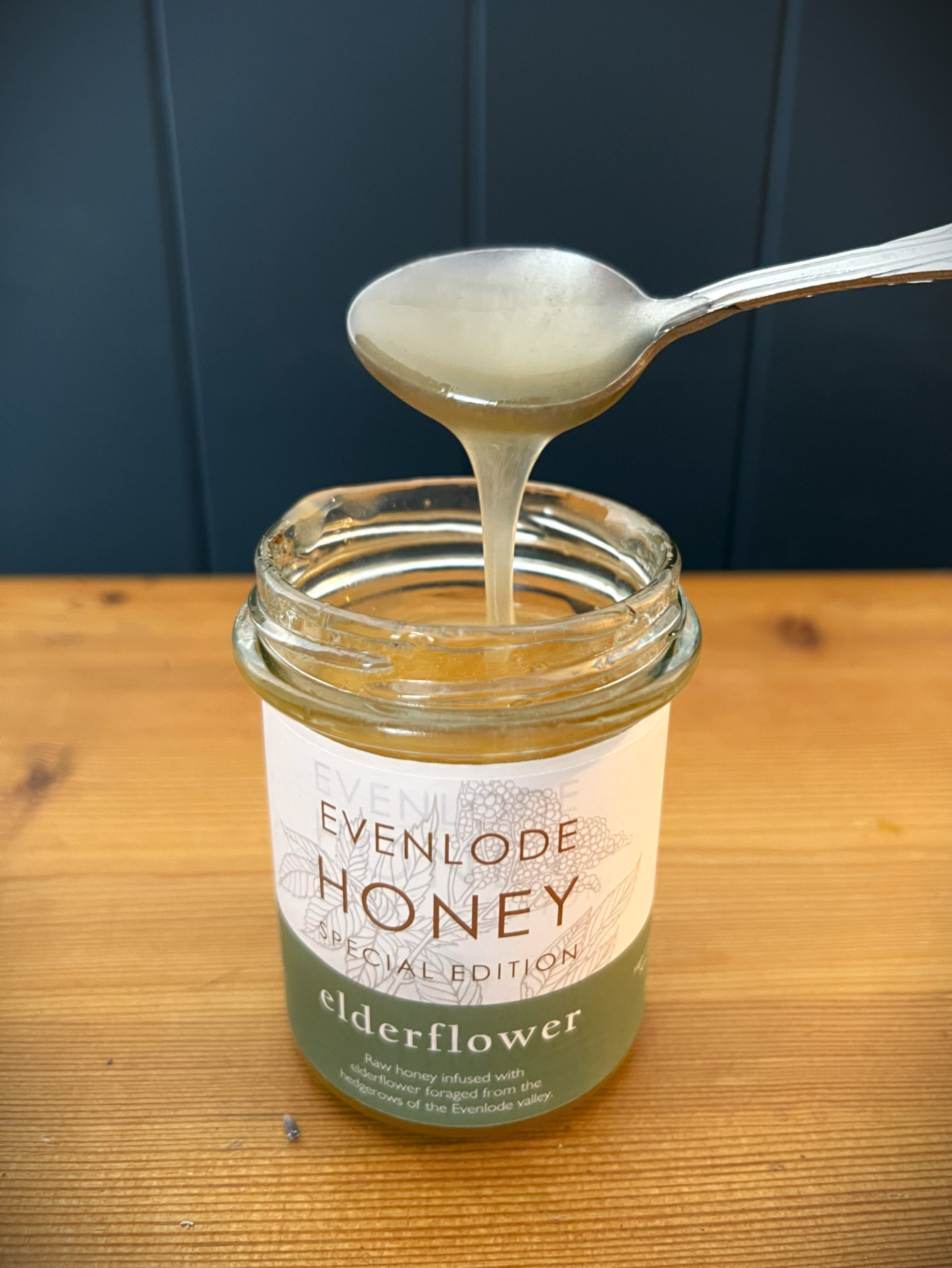 Elderflower honey